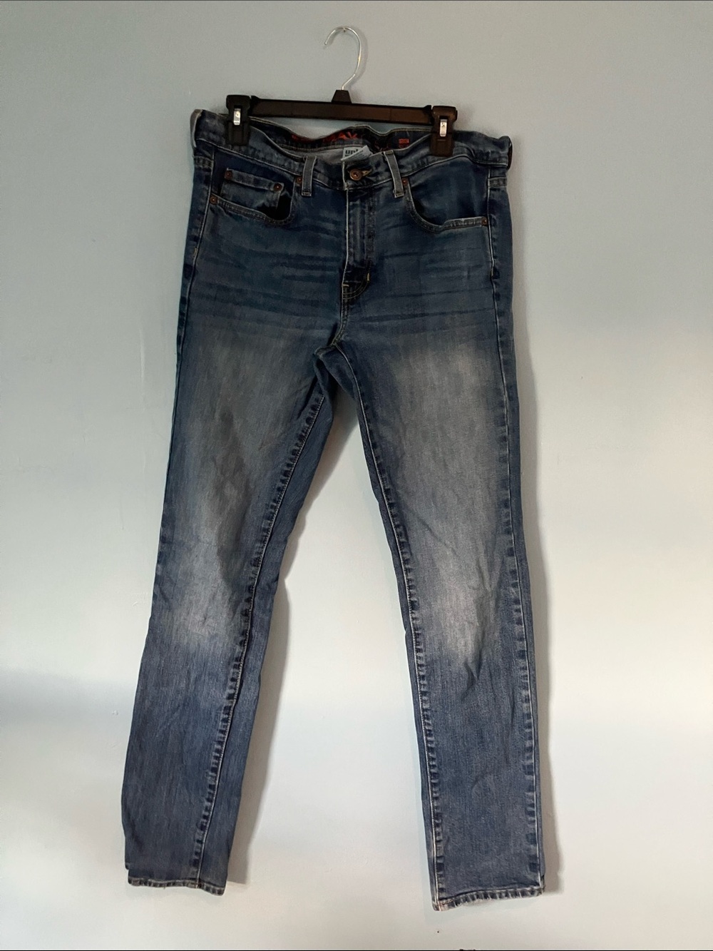Men's Slim Fit Blue Jeans